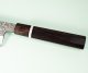 Masuda Yoshihide Blue 1 Damascus Kurouchi Wa-Gyuto 220mm Ebenholz