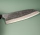 Shinsuke Kamo VG10 Tsuchime Damascus Wa-Santoku 170mm Ebony