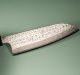 Shinsuke Kamo VG10 Tsuchime Damascus Wa-Santoku 170mm Ebony