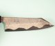 Hatsukokoro X Nigara Irodori Rainbow Damascus Kurozome Wa-Bunka 170mm