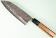 Hatsukokoro Kurogane Blue2 Kurouchi Wa-Santoku 170mm Teak