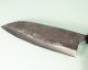 Hatsukokoro Kurogane Blue2 Kurouchi Wa-Santoku 170mm Teak