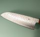 Tsunehisa G3 Tsuchime Damascus Wa-Santoku 170mm Oak