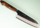 Nigara R2 Kurouchi Tsuchime Santoku 170mm Ironwood