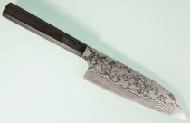 Shirou Kamo VG-10 Santoku 150mm Ebony