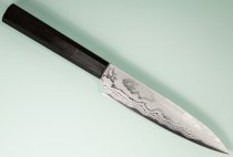 Shirou Kamo Shirogami 2 Petty 140mm Ebony