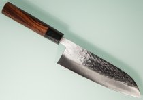 Tadafusa S-43 Wa-Santoku 170mm Hammered SLD