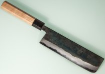 Nishida Shirogami 1 Nakiri 170mm Kurouchi CO