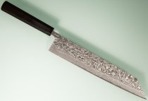 Shiro Kamo Pulverstahl Wa-Kiritsuke 270mm Ebony