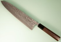 Shiro Kamo Pulverstahl Wa-Gyuto 245mm Wenge