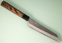 Nigara R2 Kurouchi Tsuchime Wa-Kiritsuke Petty 140mm