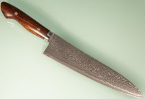 Tanaka Shigeki R2 Suminagashi Gyuto 240mm Ironwood
