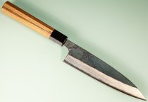 Hatsukokoro Kumokage AO2 Kuro Dama Wa-Petty 150mm Teak