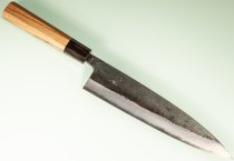 Hatsukokoro Kumokage AO2 Kuro Dama Wa-Gyuto 240mm Teak