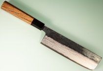 Hatsukokoro Kumokage AO2 Kuro Dama Wa-Nakiri 165mm Teak