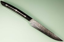 Takeshi Saji R2 Diamond Damascus Steak 125mm Micarta
