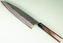 Hatsukokoro Kumokage AO2 Kuro Dama Wa-Gyuto 210mm Wenge