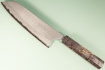 Shiro Kamo Orca AS Wa-Bunka 180mm Silverline Spezial grau stabilisiert