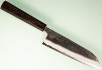 Kyohei Kurouchi Aogami 2 Wa-Santoku 170mm Ebony