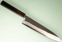 Hatsukokoro Shinkiro AS Damaskus Wa-Gyuto 220mm Ebony