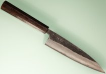 Hatsukokoro Kumokage AO2 Kuro Dama Wa-Petty 150mm Ebony