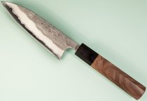 Shu Matsubara AO2 Nashiji Wa-Petty 120mm Walnuss