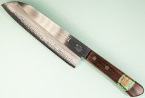 Shibamasa Damascus VG-5 Santoku 170mm