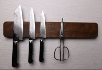 Messerhalter Nussbaum Wandmontage West Japan Tools