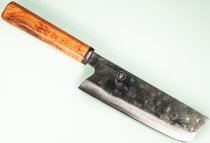 Dao Vua Leaf Spring Kurouchi Nakiri 160mm