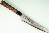 Hatsukokoro VG10 Damascus Tsuchime Wa-Petty 150mm Wenge