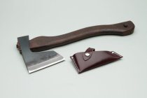 Mizuno Seisakujo Warikomi Jigata Masakari 570g flamed curved handle, 010-141