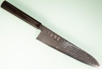 Hatsukokoro Ryuhyo KurozomeSG2 Damascus Wa-Gyuto 215mm
