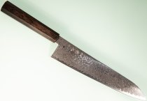Hatsukokoro Ryuhyo KurozomeSG2 Damascus Wa-Gyuto 240mm