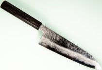 Masuda Yoshihide Blue 1 Damascus Wa-Santoku 195mm Ebenholz/Bffelhorn