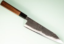 Tanaka Shigeki Aogami 2 Tsuchime Kurouchi Kiritsuke 205mm