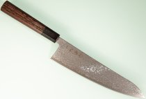 Hatsukokoro Hikari SLD Damascus Kurozome Wa-Gyuto 215mm Wenge