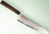 Hatsukokoro Ginrei Silver 3 Nashiji Wa-Gyuto 210mm Ebony