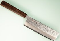 Hatsukokoro Ginrei Silver 3 Nashiji Wa-Nakiri 160mm Ebony
