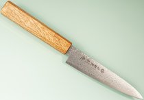 Toshitaka SG2 Damascus Wa-Petty 135mm Oak