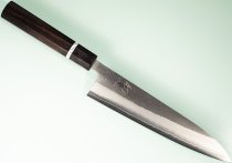 Yoshikane SKD11 Nashiji Wa-Gyuto 210mm Ebony