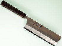 Hatsukokoro Shinkiro AS Damaskus Wa-Nakiri 165mm Ebony