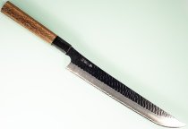 Nigara R2 Kurouchi Tsuchime Wa-Sakimaru 270mm Teak/Buffalo