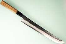 Nigara R2 Kurouchi Tsuchime Wa-Sakimaru 300mm Teak/Buffalo