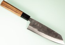 Hatsukokoro Kurogane Blue2 Kurouchi Wa-Bunka 170mm Teak Hatsukokoro Kurogane Blue2 Kurouchi Wa-Bunka 170mm Teak