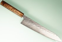 Tsunehisa 440C Dama Washiji Wa-Gyuto 245mm Oak