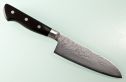 OEM Damascus 33 Santoku 16.5cm Ebenholz